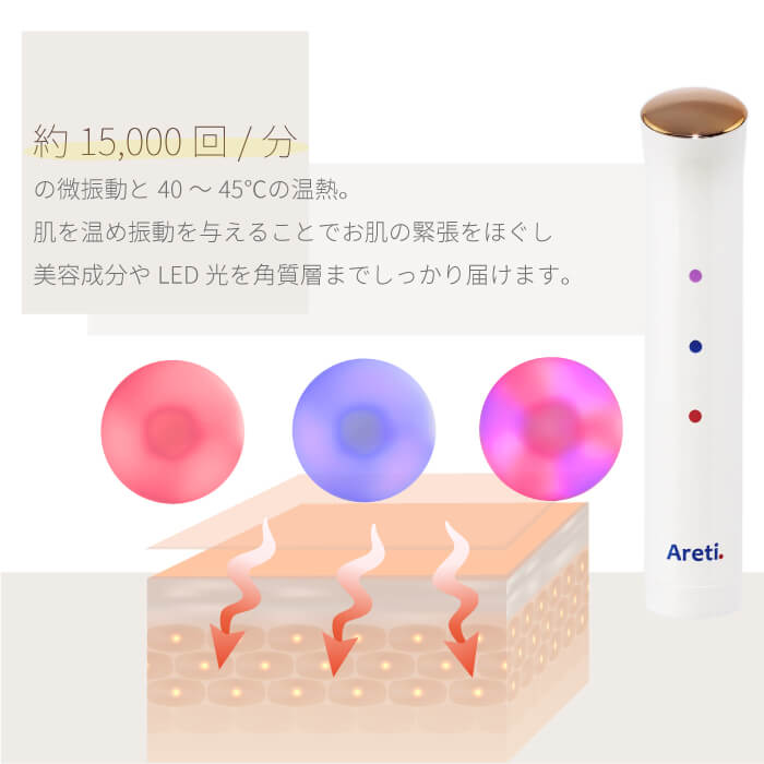 光美顔器 トライカラー｜アレティ公式ストア – Areti Japan