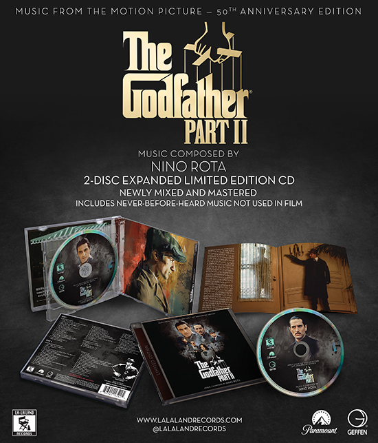 ゴッドファーザーPART II （50周年記念 リマスター完全盤） (2CD)