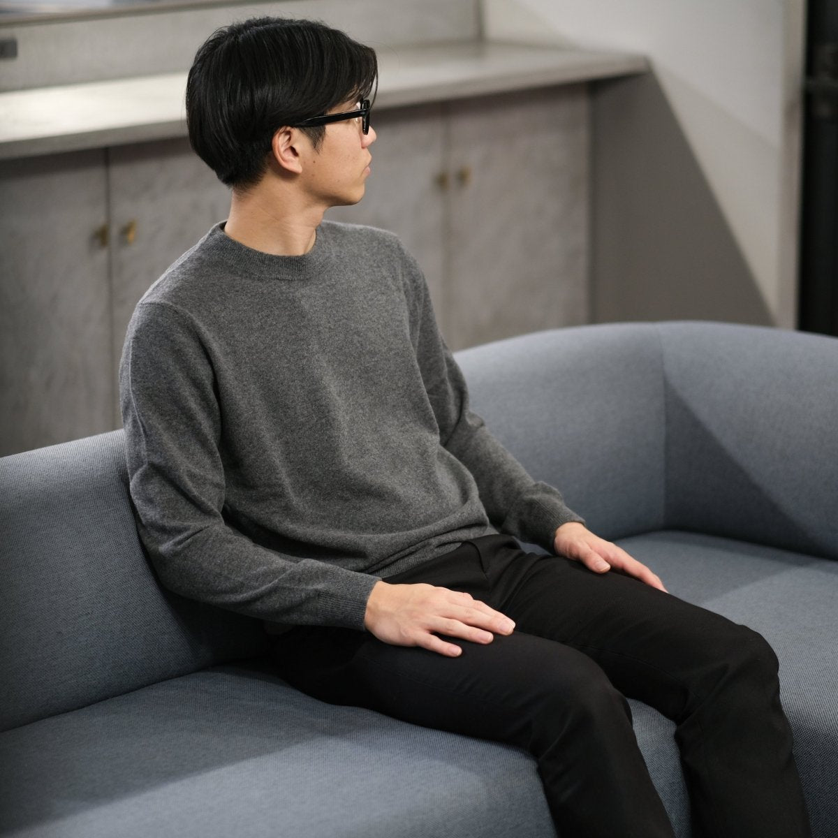 100%モンゴル産 カシミヤセーター ｜aucentic(オーセンティック)