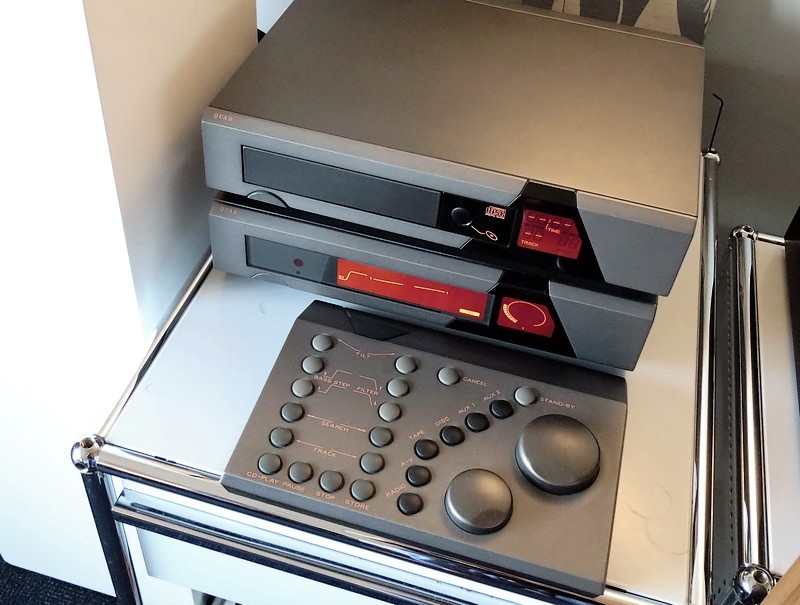 中古 Quad66 pre+66CD プリアンプ+CDプレーヤー CD-M4