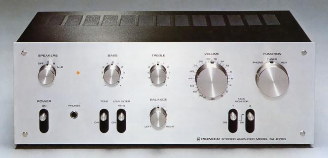Pioneer of Pioneer SA-6700 specifications