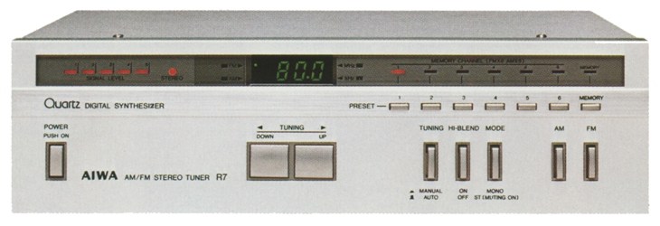 AIWA S-R7の仕様 アイワ