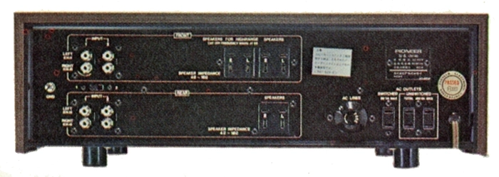 Pioneer QM-80の仕様 パイオニア