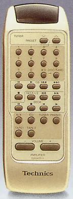 貴重】テクニクス SU-C2000用リモコン 貴重】テクニクス SU-C2000用