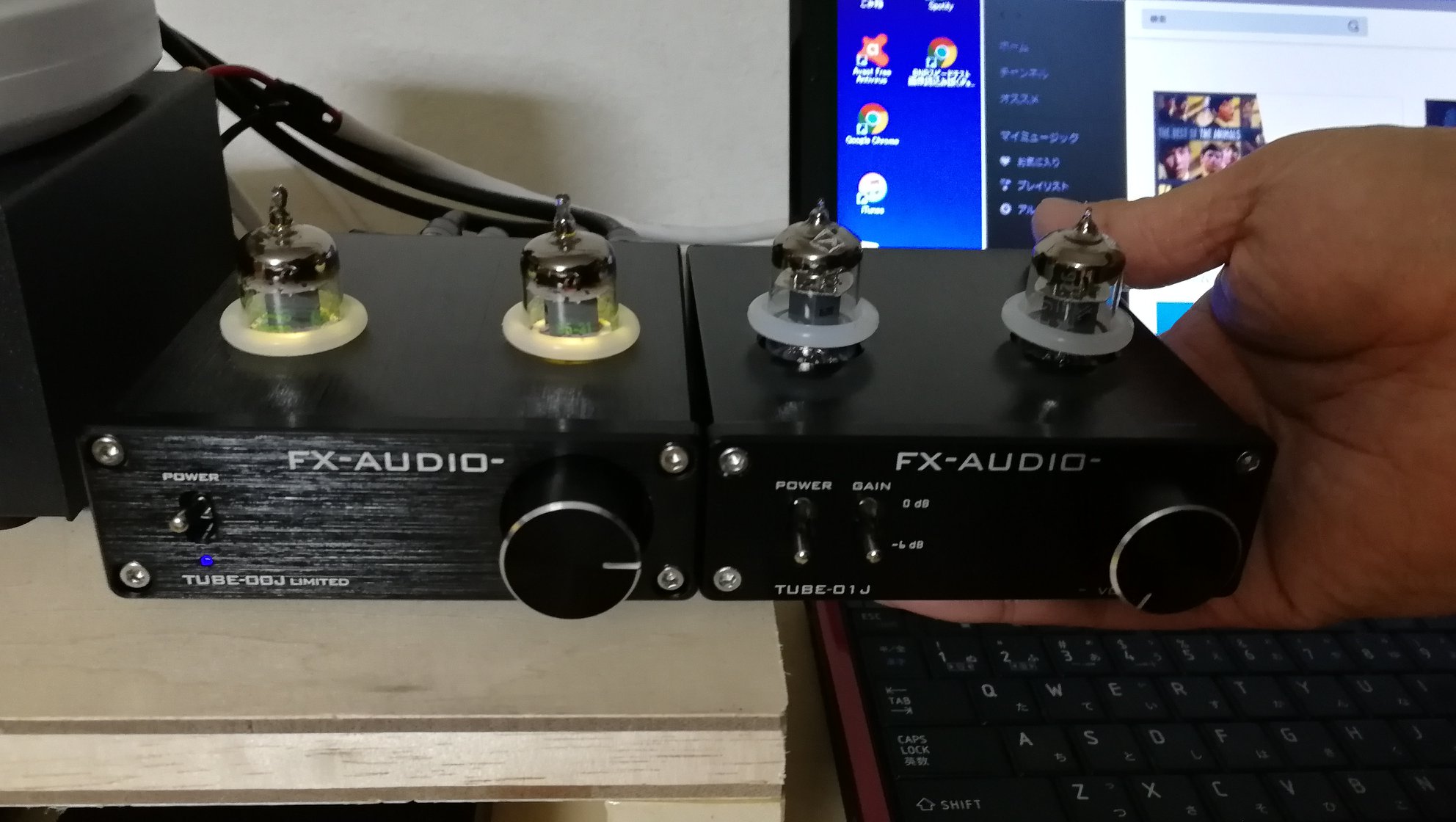 限定？じゃなかった(泣) FX-AUDIO- TUBE-00J LIMITED – ぎりレコ