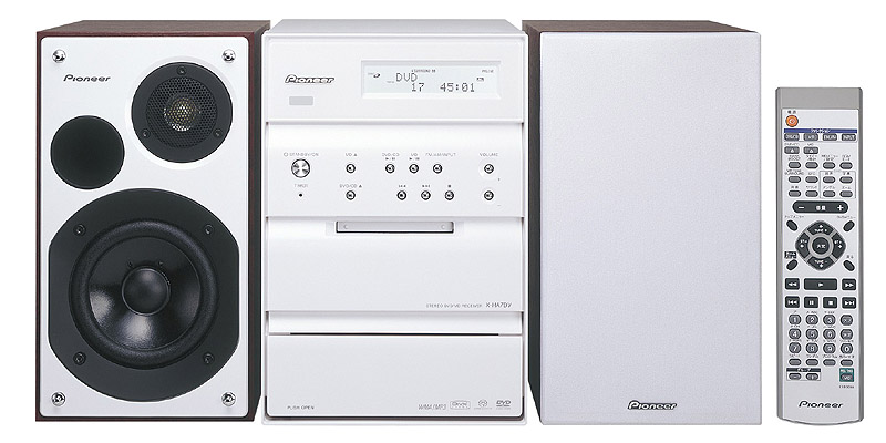 パイオニア、2層DVD-R再生対応のミニコンポ