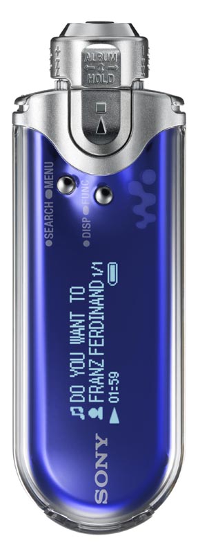 ソニー、スティック型ウォークマンの新モデル