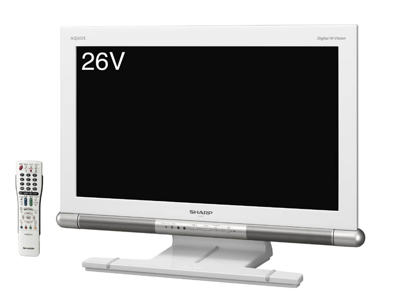 シャープ、22/26/32型のフルHD液晶テレビ「AQUOS」