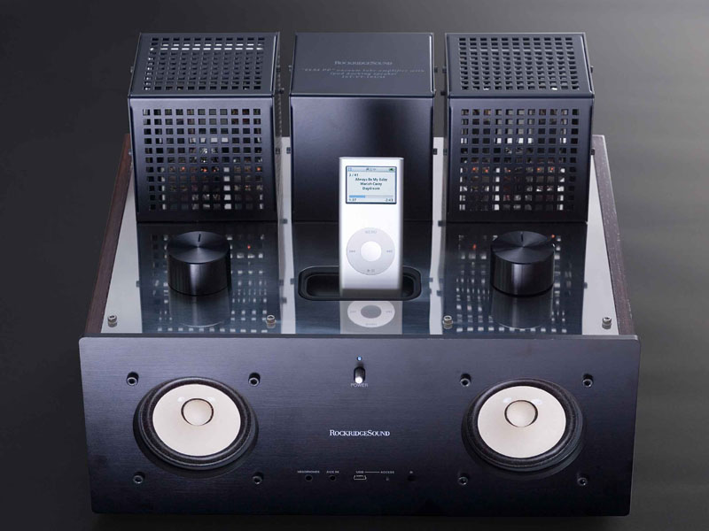 ロックリッジ、真空管アンプ内蔵iPodスピーカー