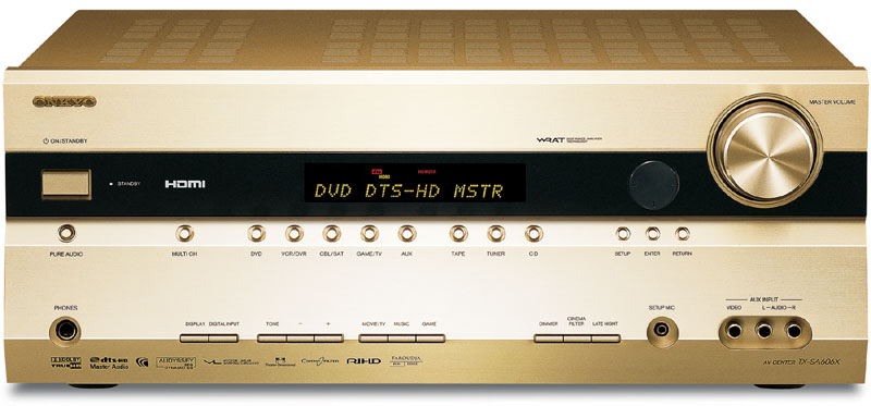 オンキヨー、AQUOS連携対応HDMI 1.3搭載AVアンプ