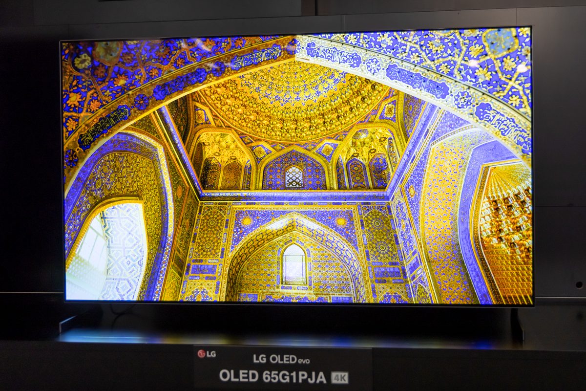 次世代パネル“LG OLED evo”の最上位4Kテレビ「G1」。壁ピタ設置も - AV