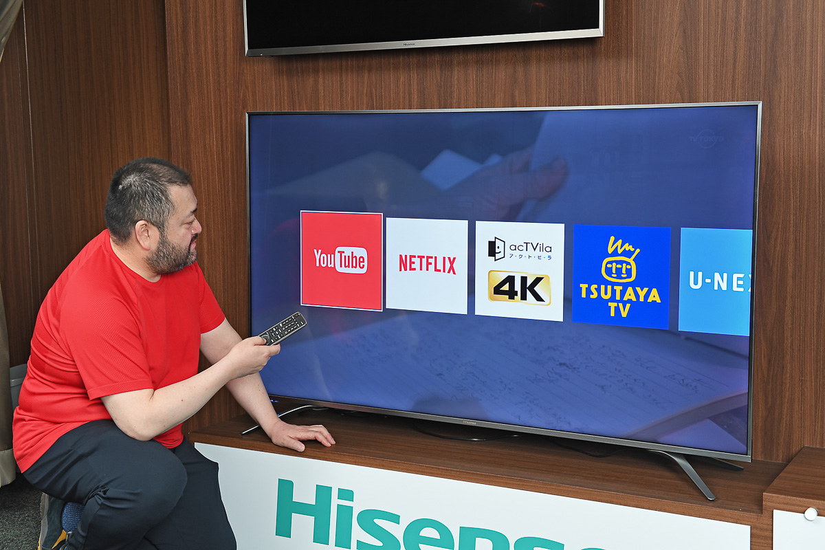 コスパにスタパ齋藤が驚いた♪ 世界シェア4位のハイセンスの4Kスマート