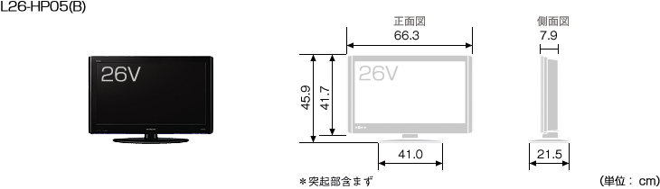 HITACHI : Wooo World : 生産終了品 : 05シリーズ : 液晶テレビ HP05