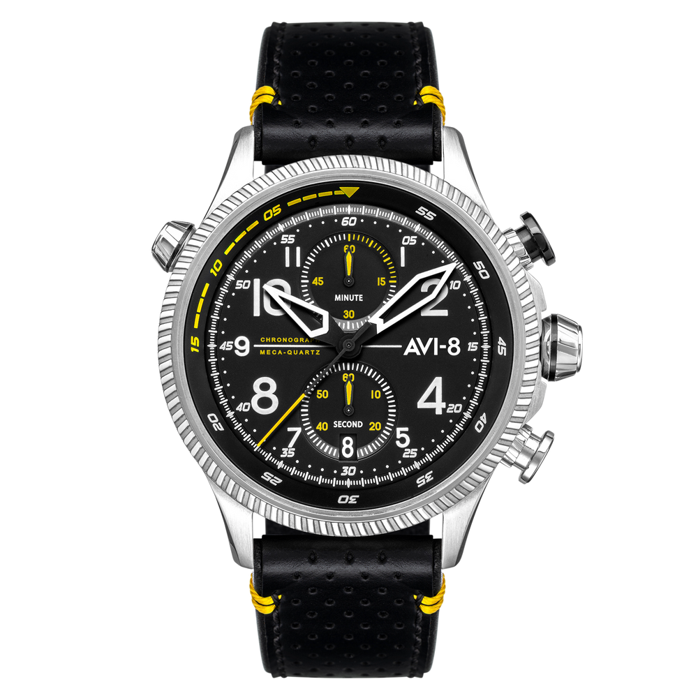 Halton | Hawker Hunter Duke Meca-quartz Chronograph – AVI-8 Timepieces