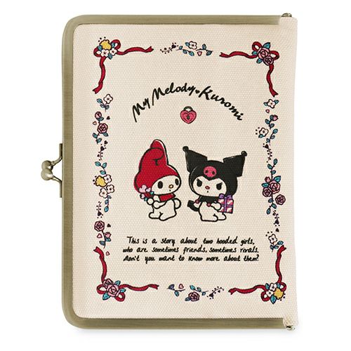 在庫商品】がま口ブックカバー 文庫/A6/360P対応【マイメロディ