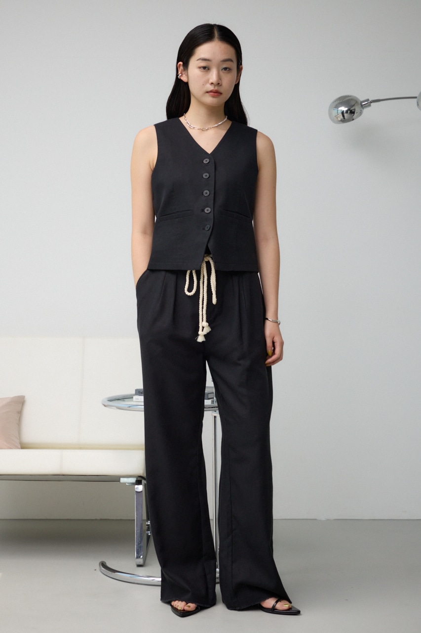 ロープベルトワイドパンツ｜WOMEN｜250HSG31-377E｜AZUL BY MOUSSY