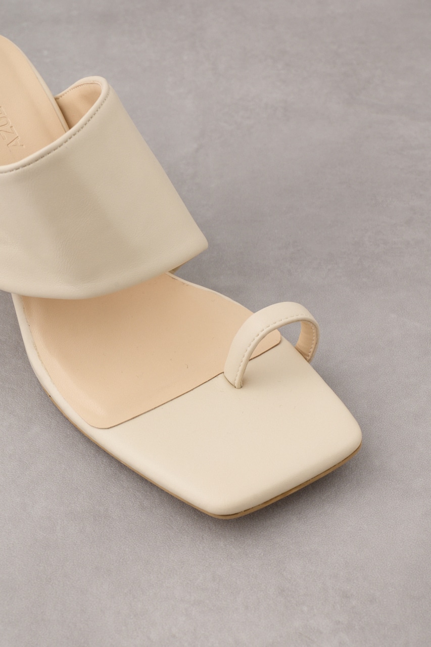 スクエアトゥサムリングミュールサンダル｜WOMEN｜250HSM55-576E｜AZUL