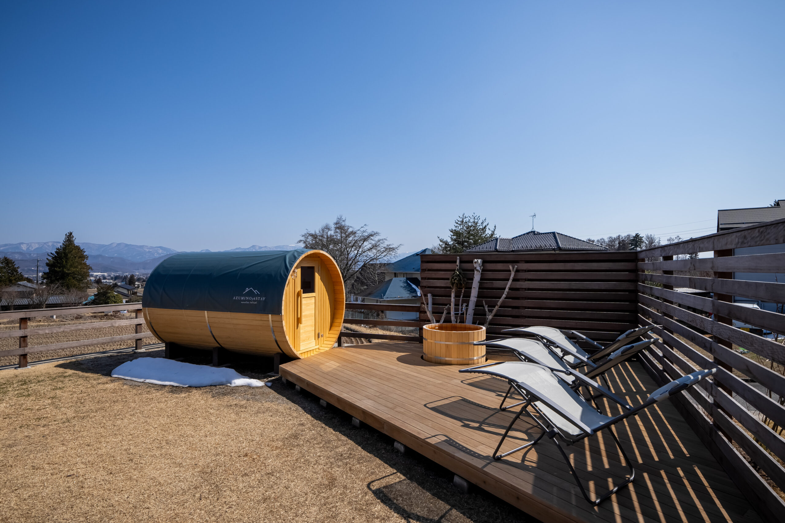 option | 「AZUMINO36STAY」長野県安曇野市 サウナ付き一棟貸しの貸別荘
