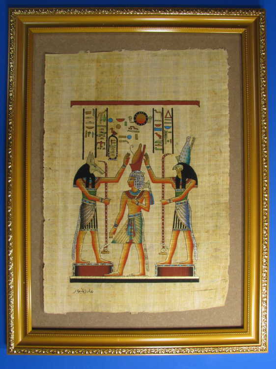 パピルス画 エジプトお土産