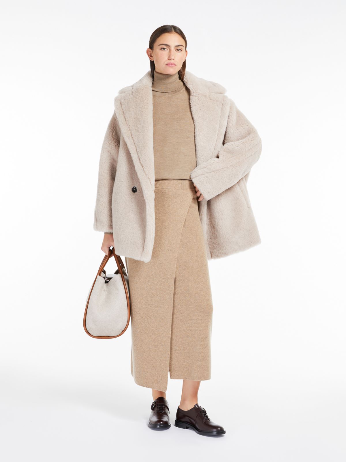 オルガ] テディベア ショート コート, beige | Max Mara
