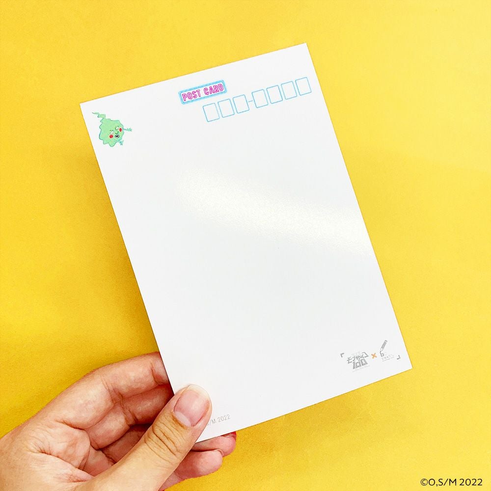 モブサイコ100×文房具カフェ ポストカード 影山茂夫&エクボ | 文房具