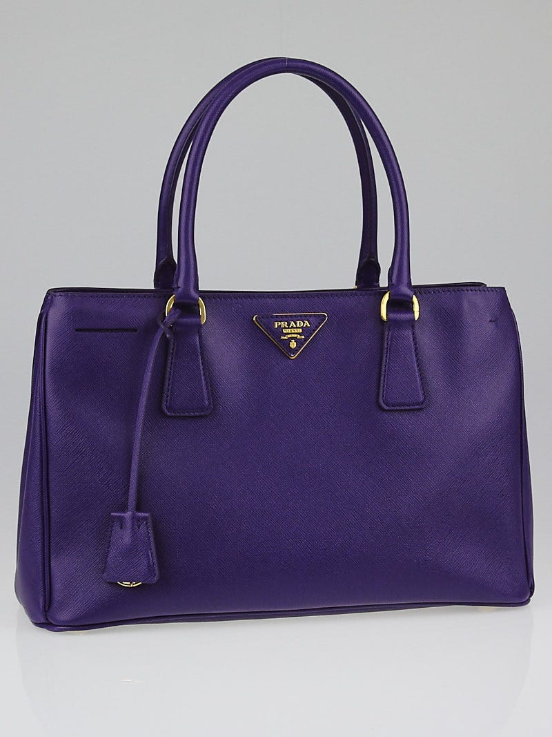 Prada Viola Saffiano Lux Leather Small Tote Bag BN1874 | Yoogi's