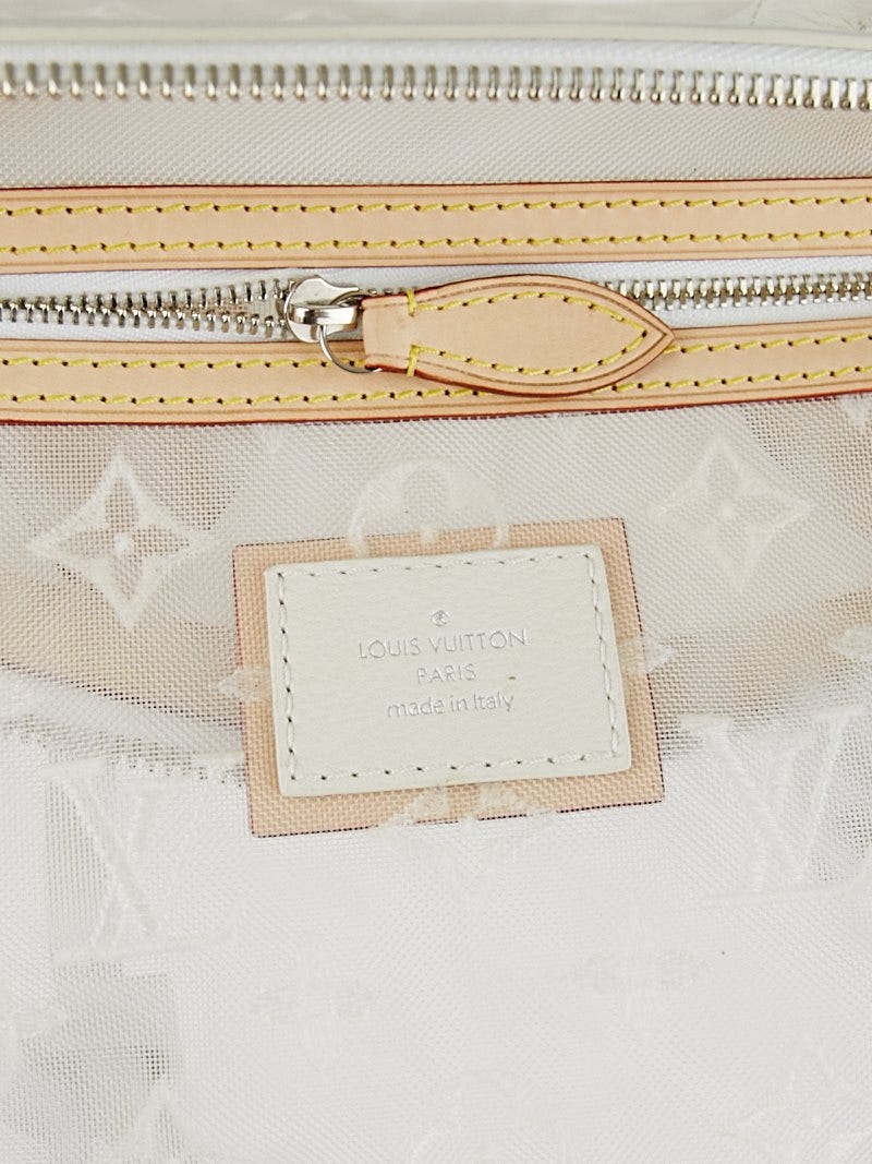 Louis Vuitton Limited Edition Monogram Transparence Lockit Bag