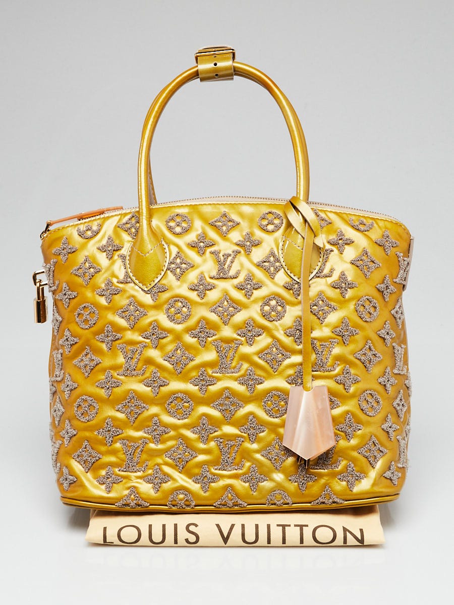 Louis Vuitton Limited Edition Mustard Yellow Monogram Fascination