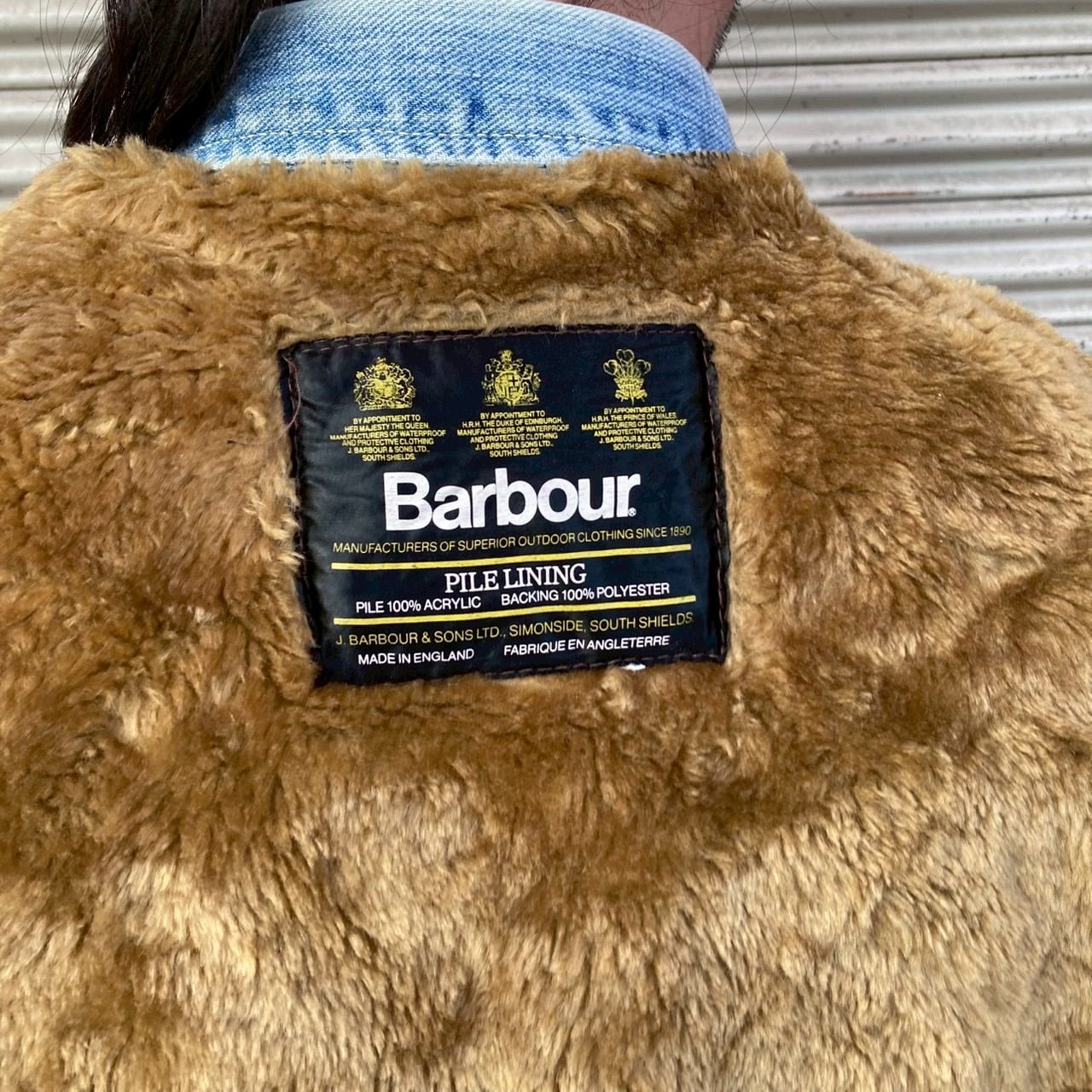 90s Barbour Liner Vest バブアー ライナーベスト ヴィンテージ 英国