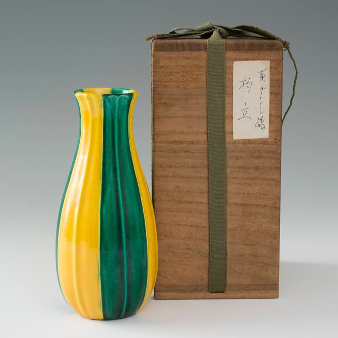 交趾写し 杓立 岩崎新定 淡海ぜぜ 陽炎園 膳所焼 ぜぜやき 茶道具 茶会