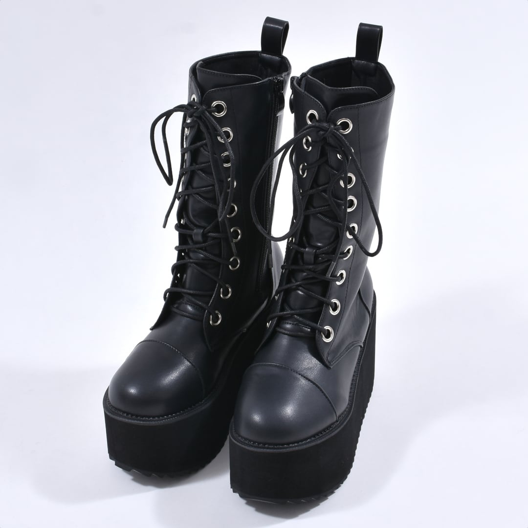 編み上げ厚底ブーツ | VOLCAN&APHRODITE