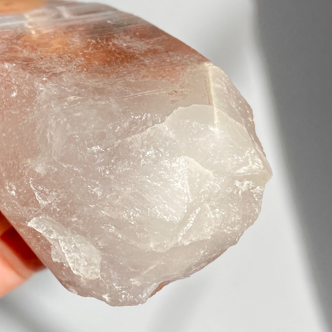 ピンクレムリアンシードクリスタル(水晶)ポイント Pink Lemurian