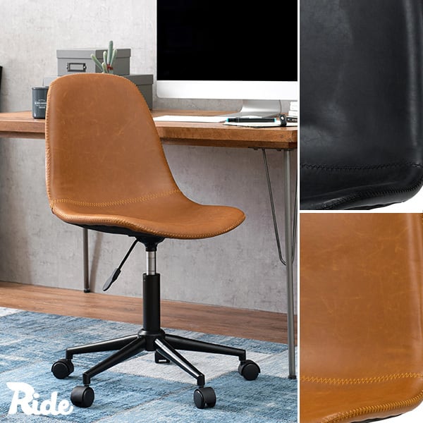 8月末まで限定サマーSALE！】デスクチェア チョコレートブラウン