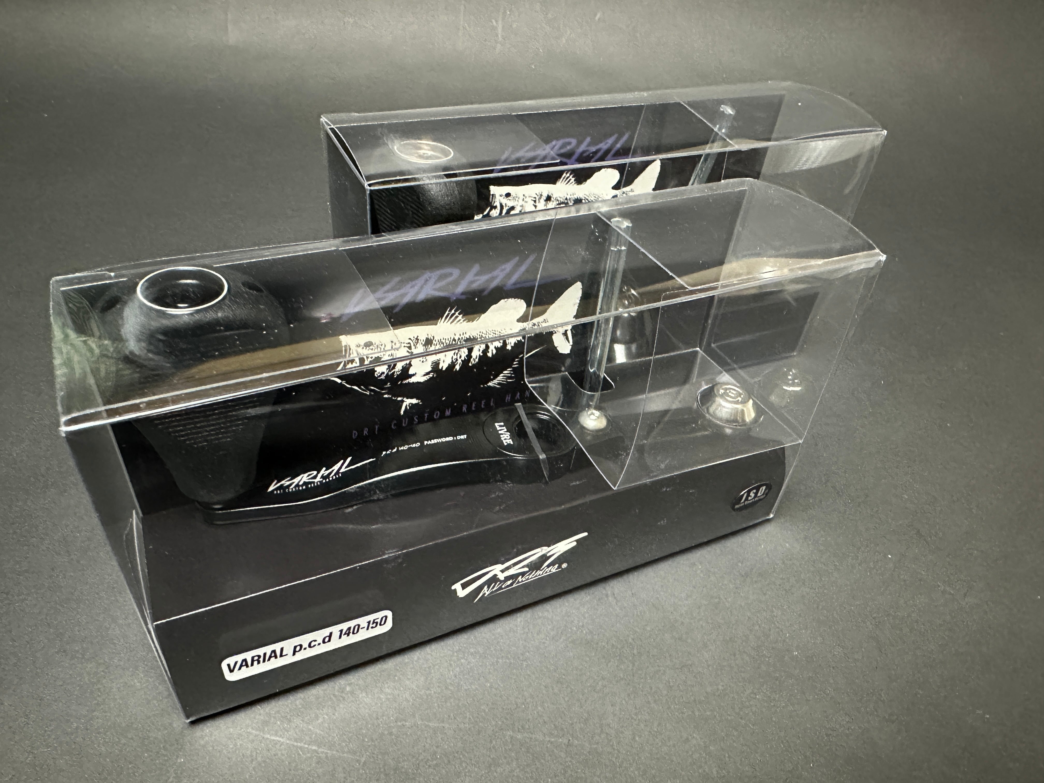 DRT】VARIAL 140-150mm（ブラック/シルバー）バリアルハンドル140-150