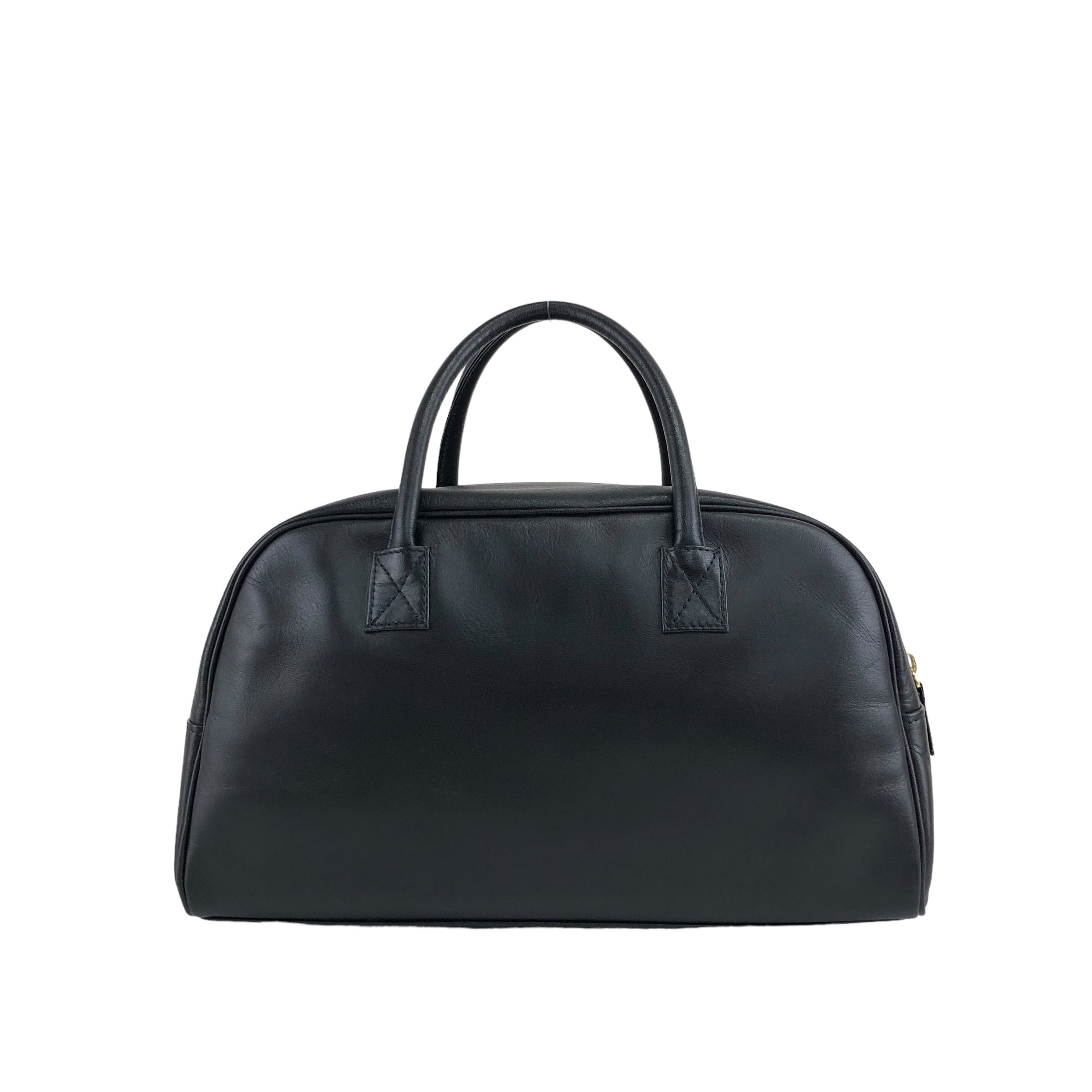 Yves Saint Laurent イヴ・サンローラン ボストンバッグ ブラック ロゴ