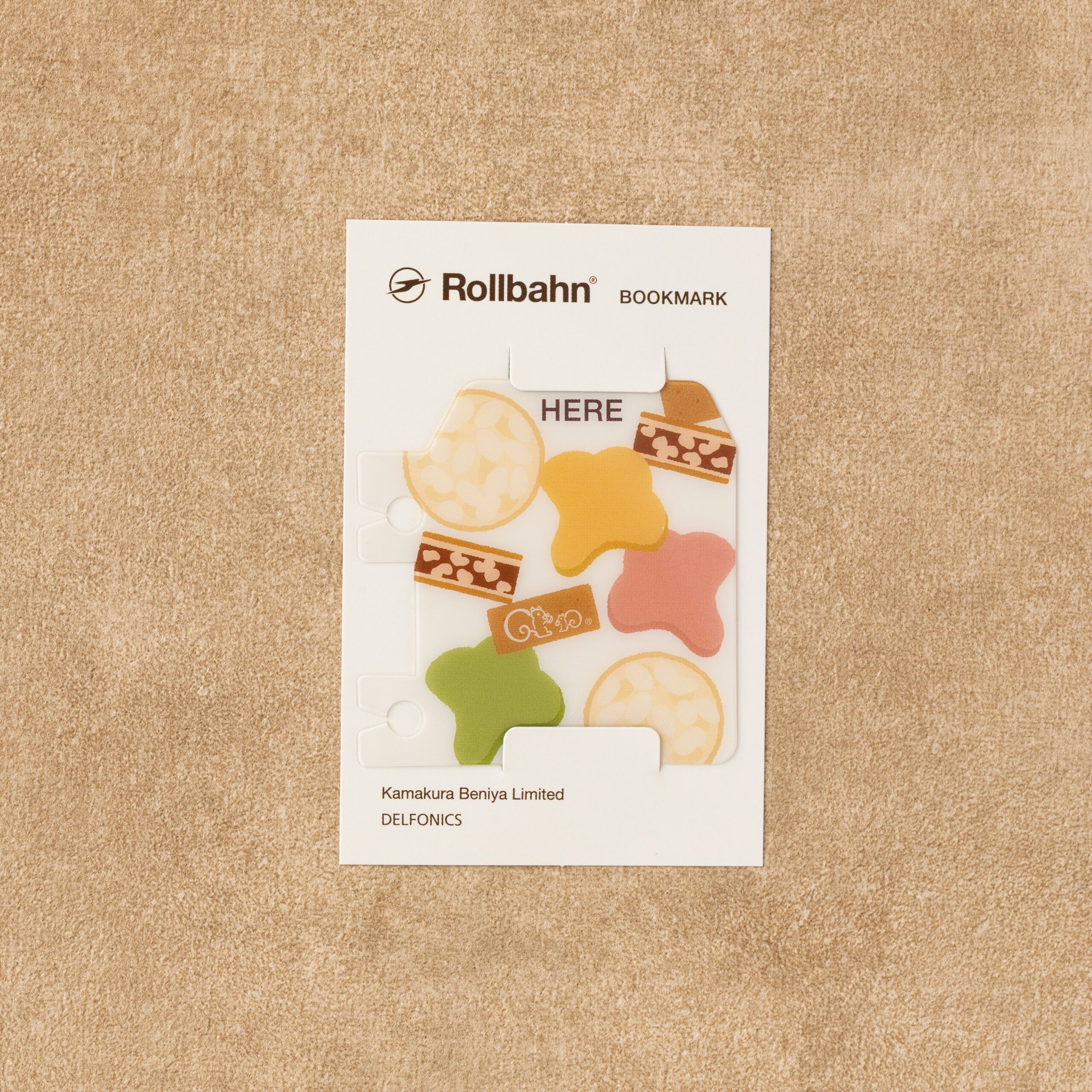 ロルバーン「ポケット付メモ L」「ブックマーク」「チャーム」の詳細