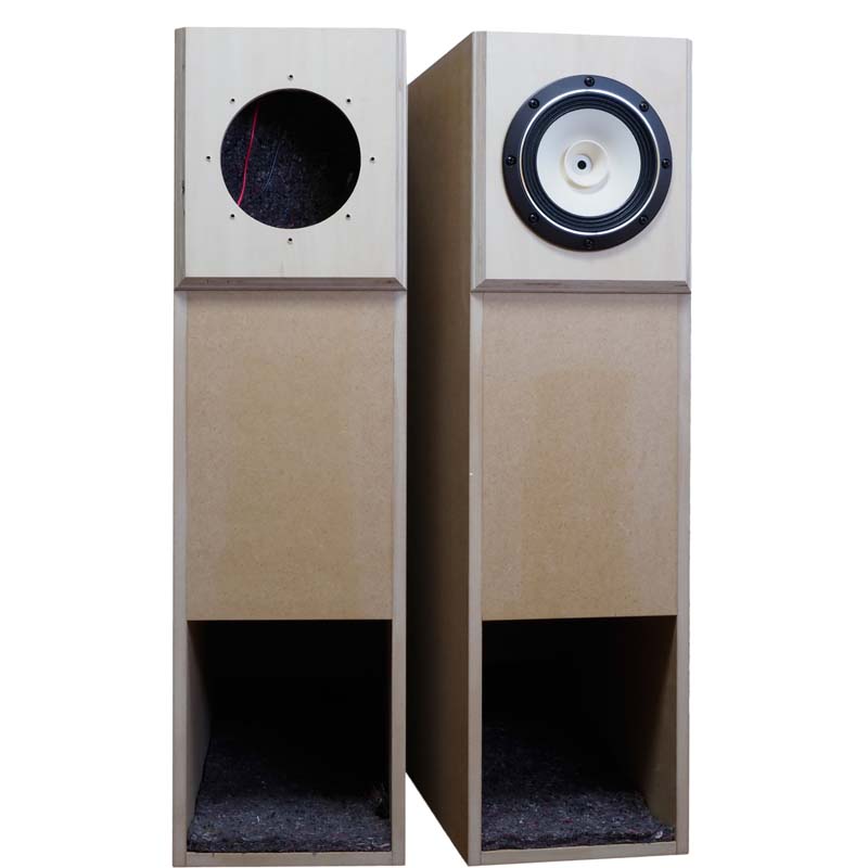 ASB168NS バックロードホーン型エンクロージャーキット | ベアホーン