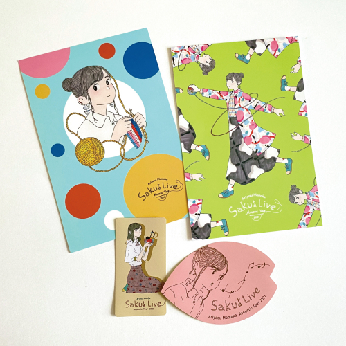 ポストカード＆ステッカーセットB | 有安杏果OFFICIAL SHOP