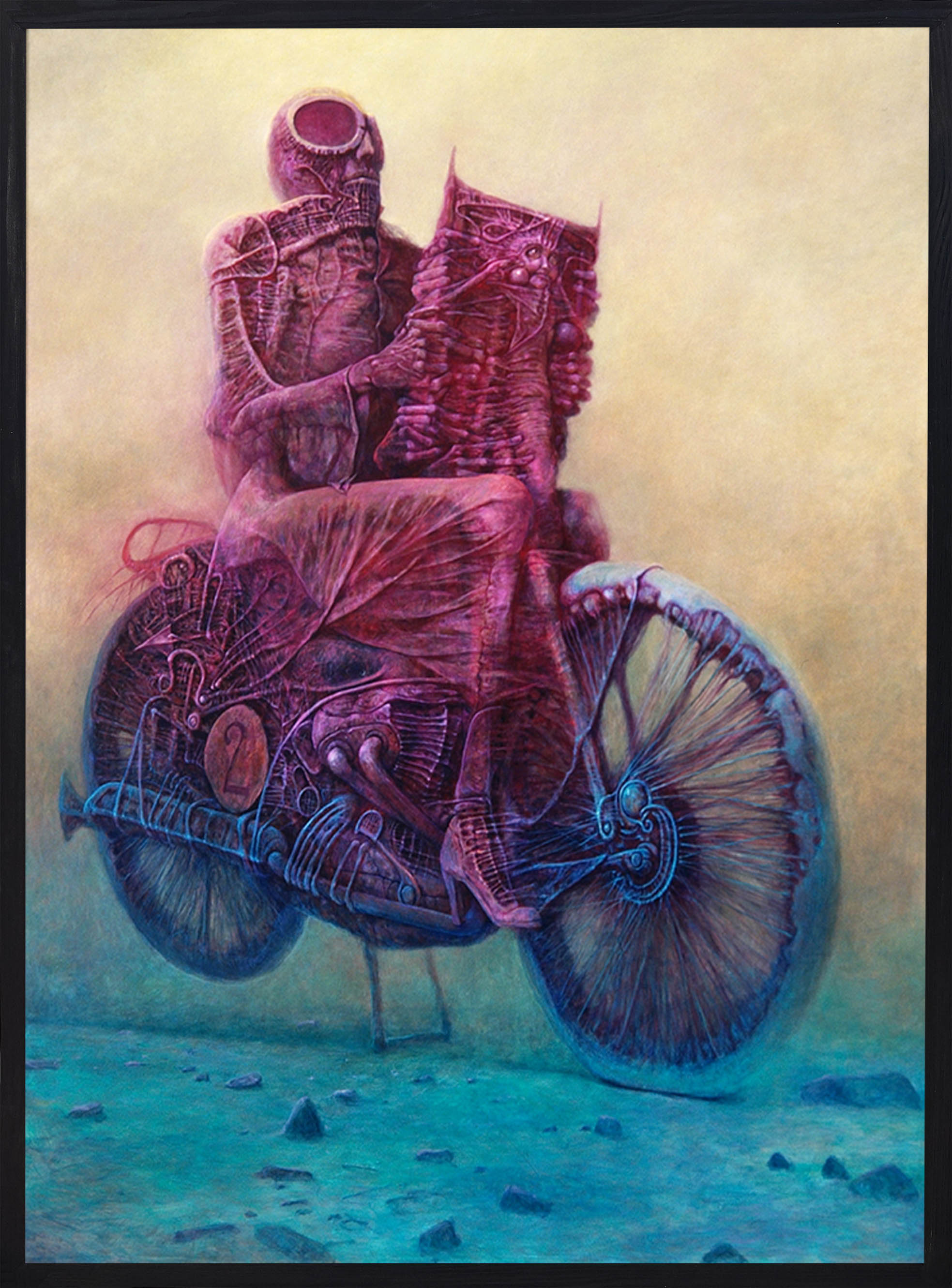 Zdzislaw Beksinski - painting AC86 - BeksStore.com