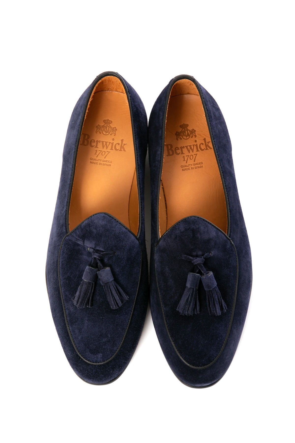 Berwick1707 | タッセルローファー スエード | 4951FLSGNV – バー