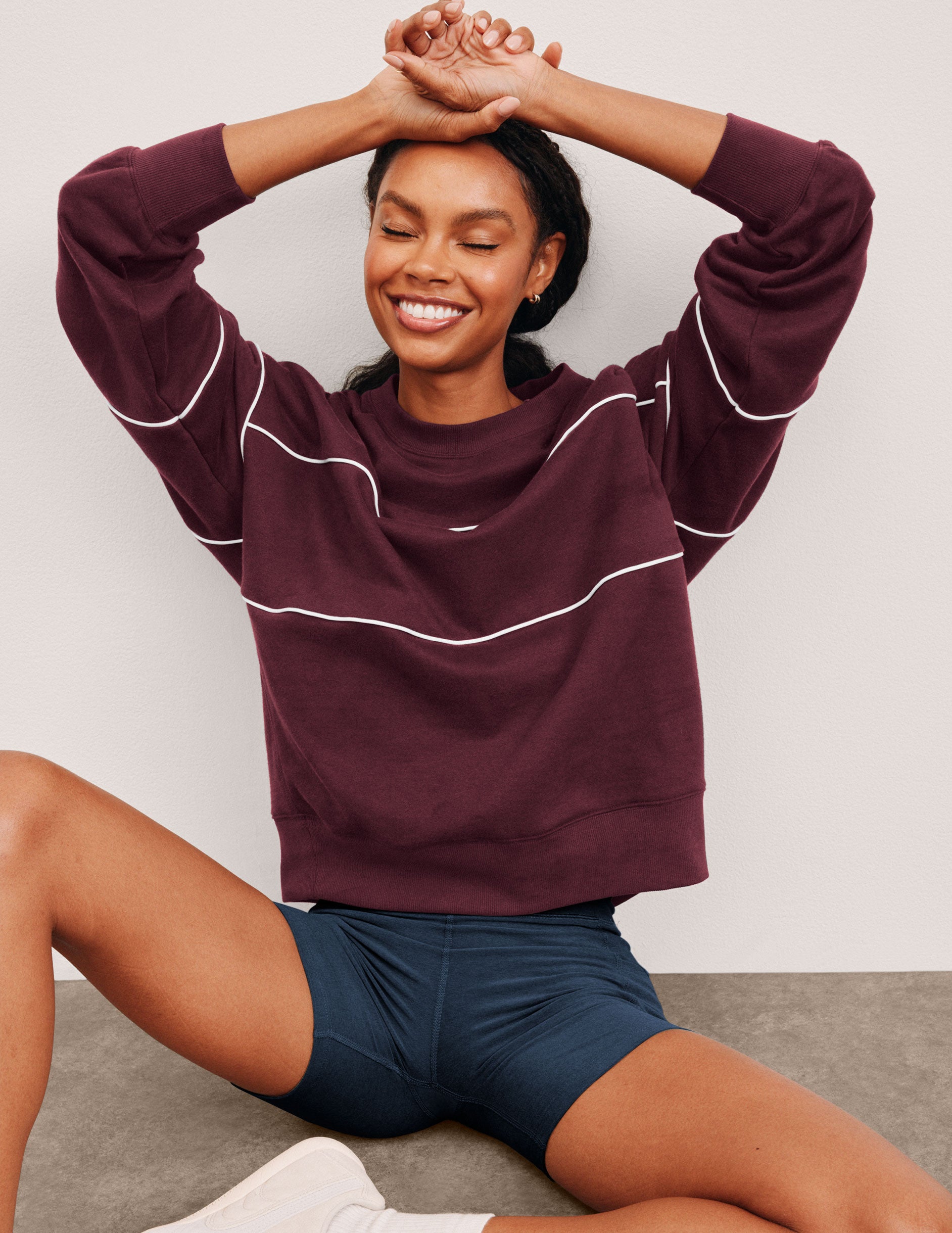 LuxeFleece Piper Oversized Sweatshirt | Beyond Yoga