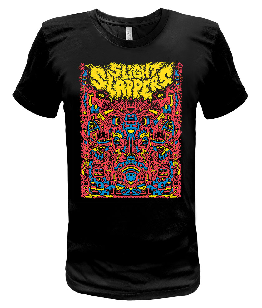 Slight Slappers T shirt By Evil Jay. Lmtd to 300.