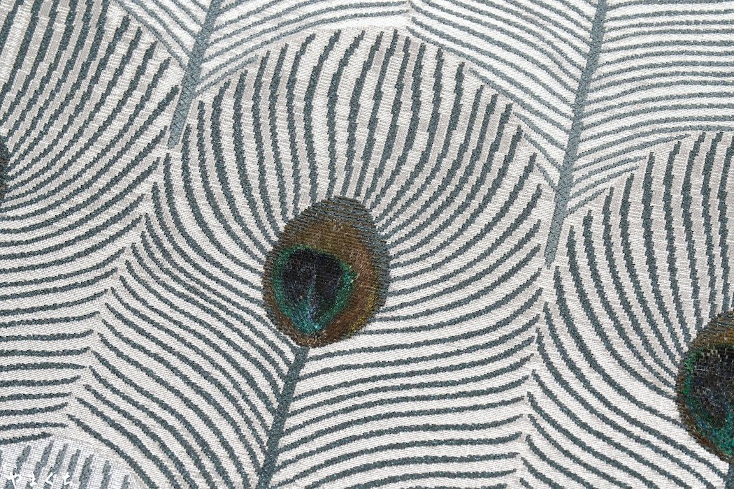 誉田屋源兵衛 袋帯 叶 孔雀羽根文 | 帯ときもの やまぐち 洗練された