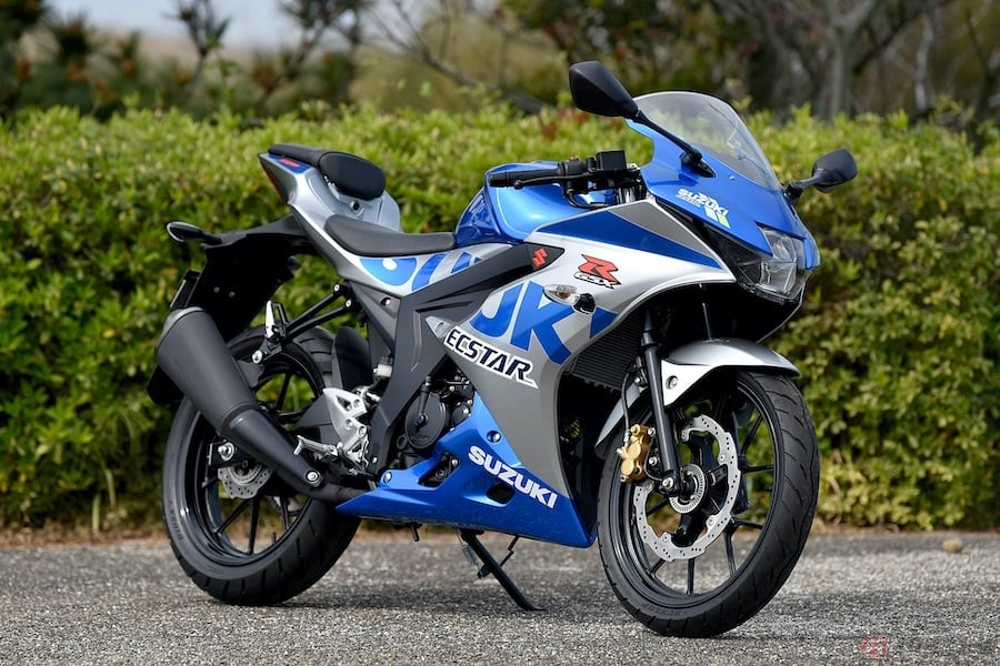 スズキ100周年記念カラーを纏った原付二種スポーツバイク「GSX-R125