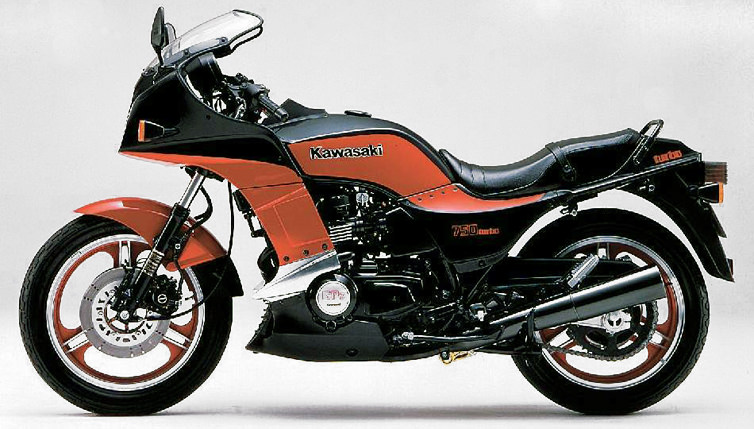 タブーを犯したターボ 750turbo (ZX750E) -since 1984- - バイクの系譜
