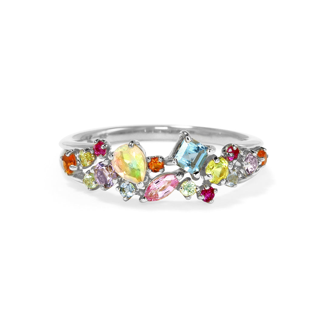 ビズー公式】マルチカラー K18(18金) K10(10金) プラチナ リング