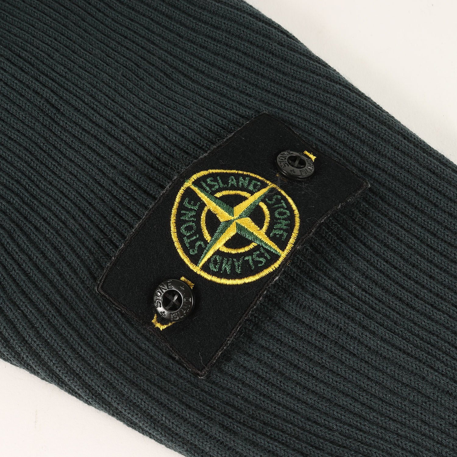 STONE ISLAND (ストーンアイランド) 22AW リブ編み アイコンワッペン