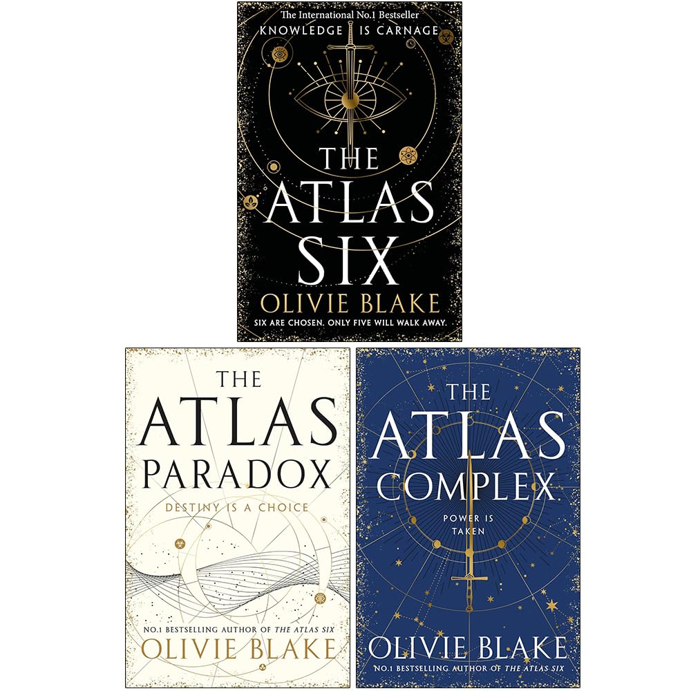 Atlas Series 2 Books Collection Set By Olivie Blake (The Atlas Six