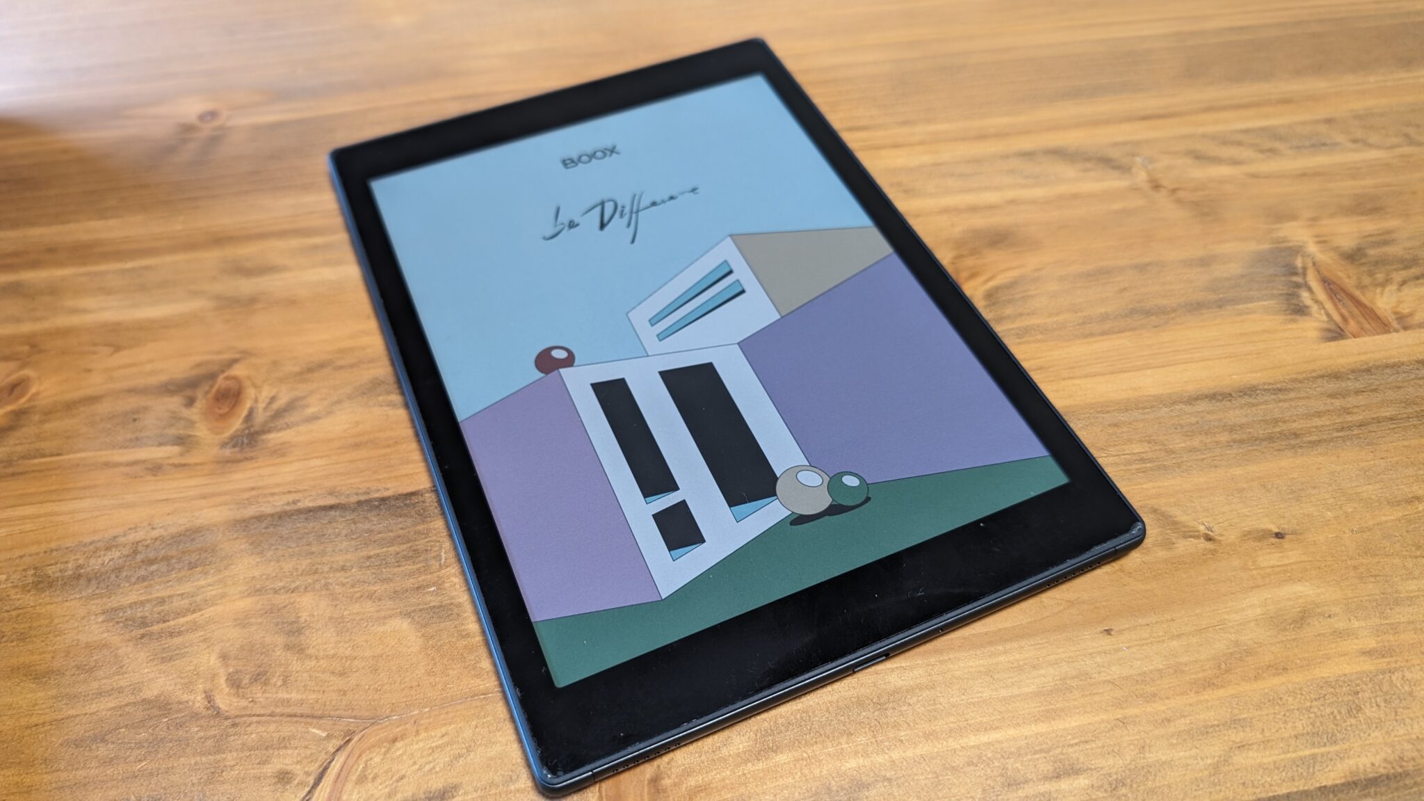 Onyx BOOX Tab Mini C Android搭載カラー電子ペーパー ONYX、彩度