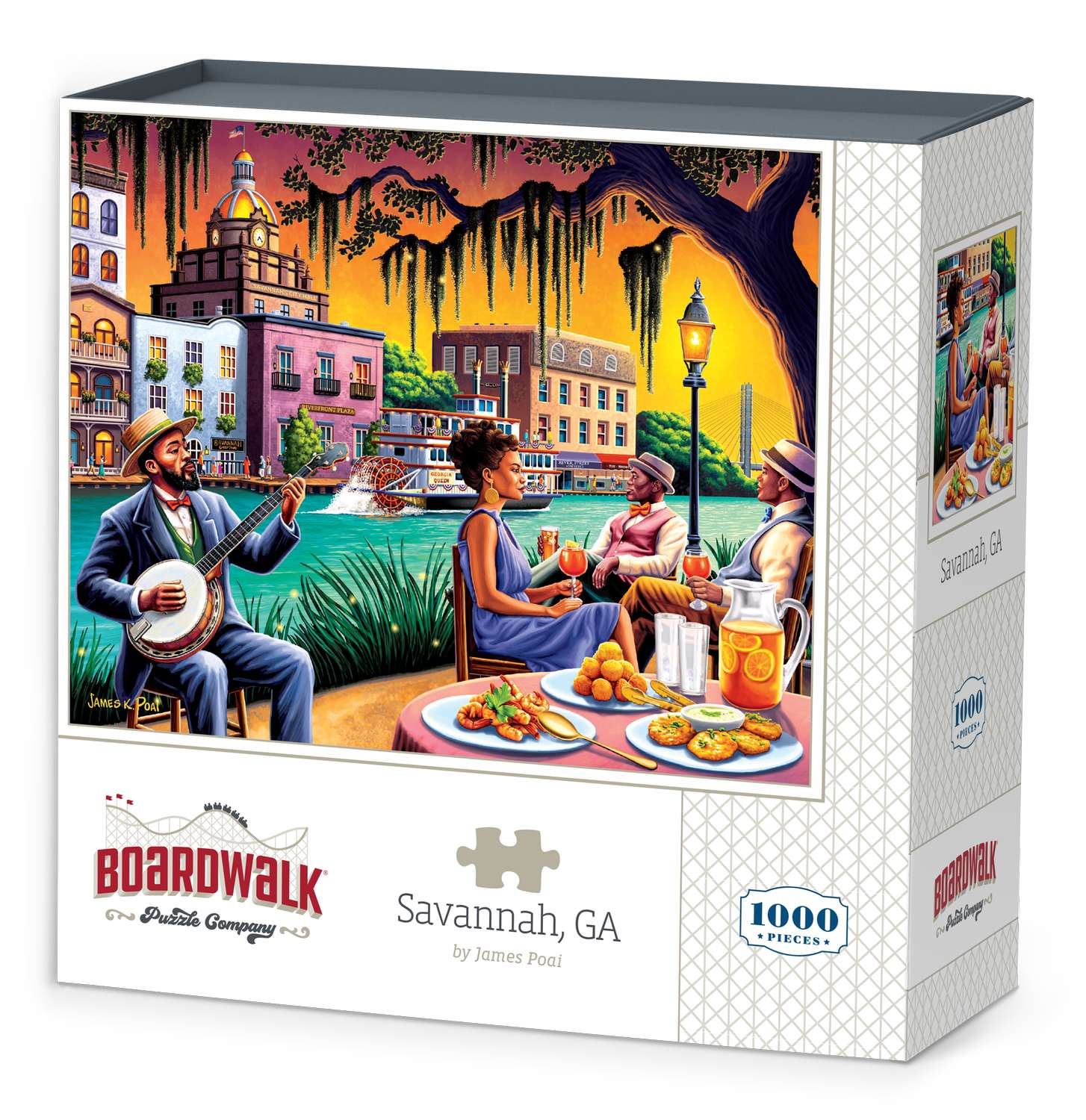 Savannah, GA | 1000 Piece Boardwalk Jigsaw Puzzle
